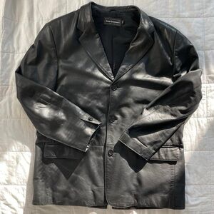 Beau Brummel Leather Blazer - 58R